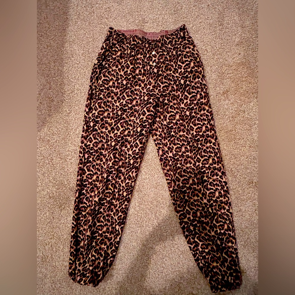 Aerie NWOT Cheetah Boxer Joggers